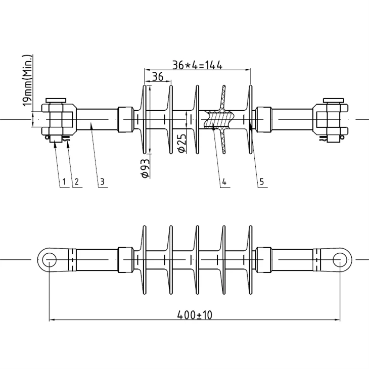 Transmission Line Composite Suspension Insulator manufacturers