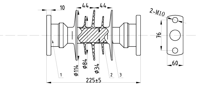 specification of polymer post insulator specification of polymer post insulator